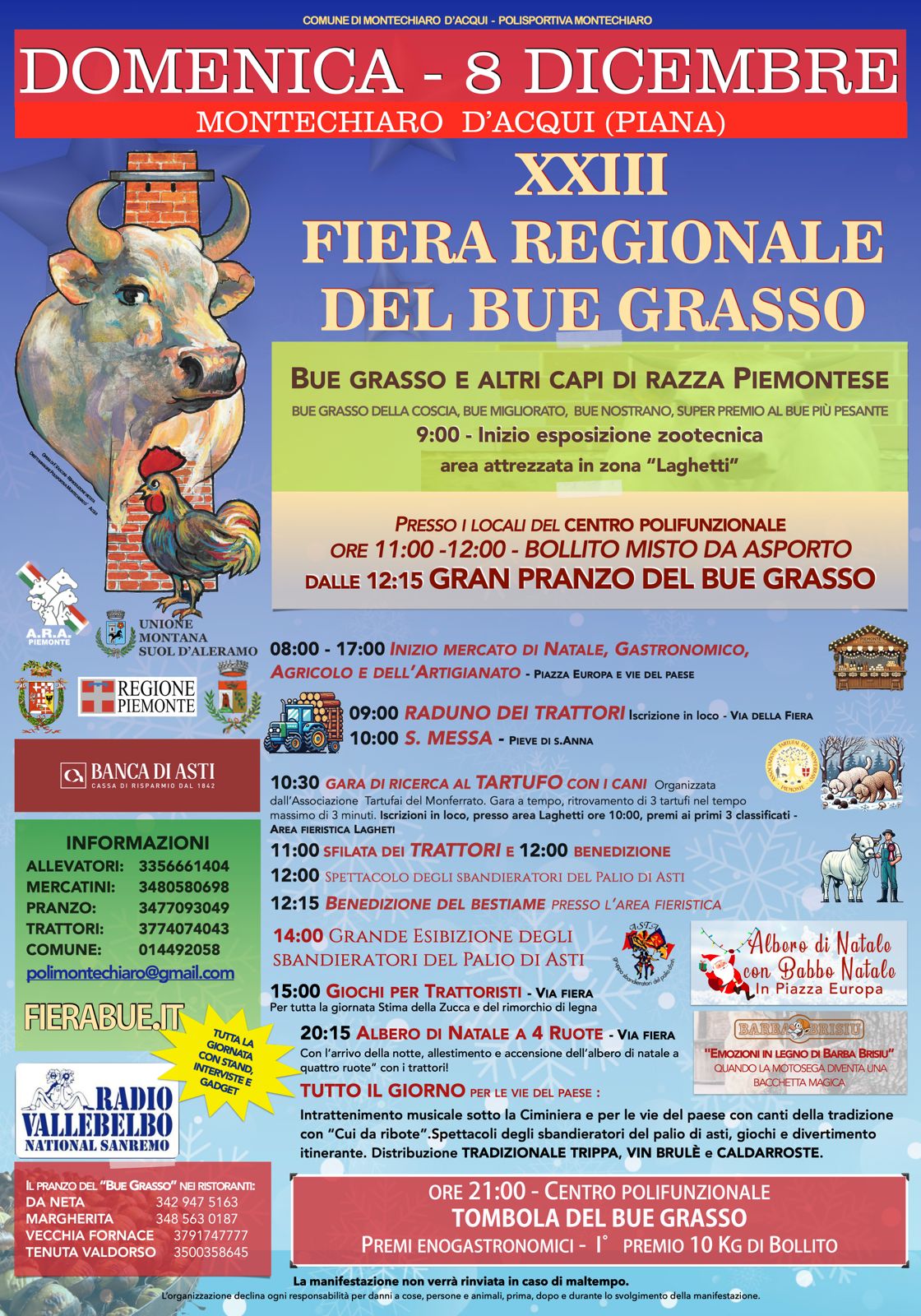 Manifesto Fiera del Bue Grasso